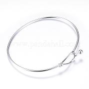 304 Stainless Steel Bangles STAS-S053-26