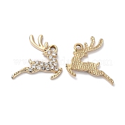 Подвески из сплава с кристаллами и стразами RB-L036-VF870-2