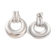 Серьги-гвоздики из нержавеющей стали 304 EJEW-G395-36P