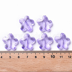 Abalorios de acrílico transparentes&nbsp;TACR-S154-32B-47