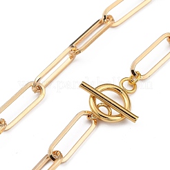 Collane lariat in ottone con stella&nbsp;NJEW-JN03041-03