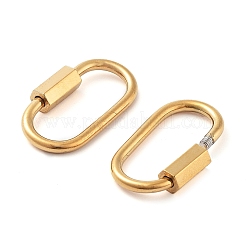 Ионное покрытие (ip) 304 нержавеющая сталь винтовой карабин замок подвески&nbsp;X-STAS-H107-04C-G