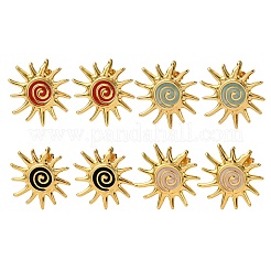 Серьги-гвоздики из нержавеющей стали 304&nbsp;EJEW-D334-01G