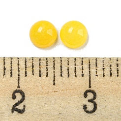 Cabochons teints en jade blanc naturel&nbsp;G-H309-03-27
