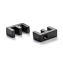 Breloques en acier inoxydable 304 plaquées par ions (IP)&nbsp;STAS-K216-41E-EB