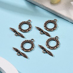 Застежки тоггл в тибетском стиле &nbsp;LS-RLF11359Y-NF