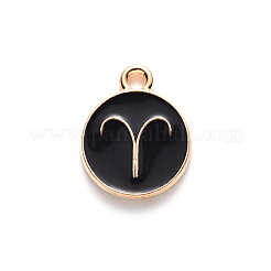 Подвески из эмали и сплава&nbsp;ENAM-S124-01A-08A