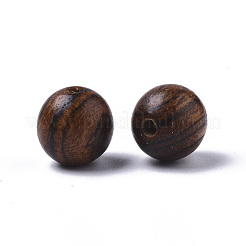 Бусины из природных сандалового дерева&nbsp;WOOD-R266-04-10mm