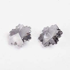 Facettierte k9 glasanhänger&nbsp;LS-EGLA-P026-F02
