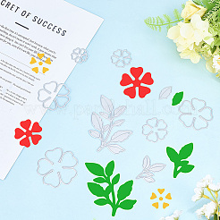 2 стили трафареты для вырезания бабочек и цветов&nbsp;DIY-CP0011-95