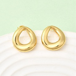 Серьги-гвоздики из нержавеющей стали 201 в форме капли&nbsp;EJEW-Z151-03G