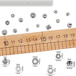 Tibetischen Stil Legierung Zwischenperlen&nbsp;PALLOY-NB0001-88