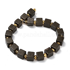 Stränge aus natürlichen Goldpyritperlen&nbsp;G-F833-N01-01