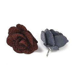 17 шт. броши-цветы из ткани&nbsp;JEWB-FG00002