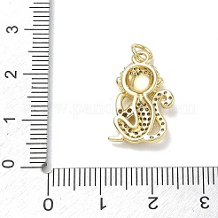 En laiton avec pendentifs en strass&nbsp;RB-CBA6830-18G-02