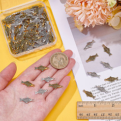 100шт 2 стиля подвески из сплава в тибетском стиле&nbsp;TIBEP-ME0001-13