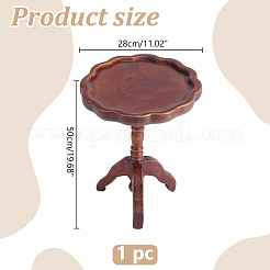 Bureau en bois mini modèle&nbsp;DJEW-WH0016-90