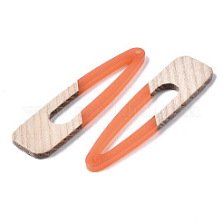 Grandi pendenti in resina e legno&nbsp;X-RESI-T035-16B