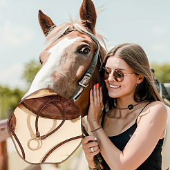 Круглый плетеный кожаный шнур&nbsp;OCOR-WH0082-109C