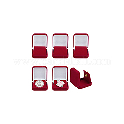 Scatole porta badge in velluto&nbsp;CON-WH086-145B
