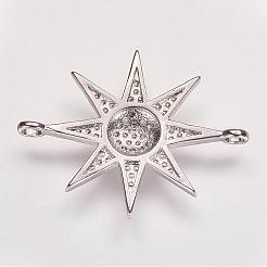 Латунные микро проложить кубических соединения циркония&nbsp;ZIRC-P049-17P