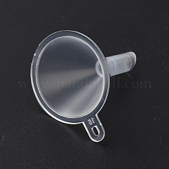 Tramoggia a imbuto in plastica trasparente&nbsp;TOOL-WH0136-189