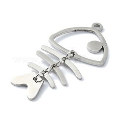 Pendenti in acciaio inossidabile 304 anti-ossidazione&nbsp;LS-STAS-C097-47P