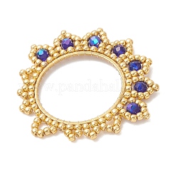 Подвески-цветы из стеклянных бусинок&nbsp;PALLOY-MZ01237-04