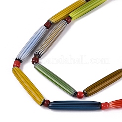 Handgefertigte Millefiori-Glasperlenstränge&nbsp;LA-N047-01A