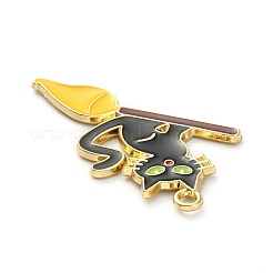 Подвески из эмали и сплава&nbsp;ENAM-M044-09LG-B