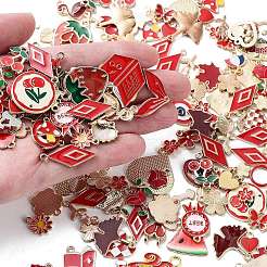 Подвески из эмали и сплава&nbsp;ENAM-MSMC001-13F