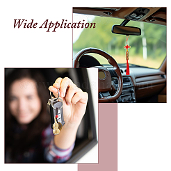 2шт брелок в виде тыквы из латуни&nbsp;KEYC-FH0001-67