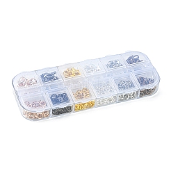 120 шт. 6 цветные застежки из цинкового сплава&nbsp;DIY-FS0003-42