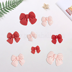 48шт 8 стиля непрозрачные кабошоны из смолы&nbsp;CRES-CP0001-05