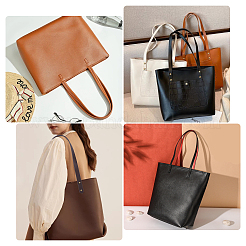 Bandoulière de sac en chaîne en cuir&nbsp;FIND-WH0093-12A