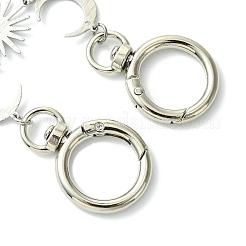 Латунные лунные солнечные цепочки для удлинителей сумок&nbsp;FIND-JF00146-01