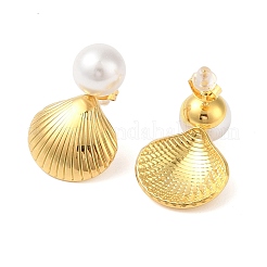 Pendientes de botón de acero inoxidable 304&nbsp;EJEW-P289-03G