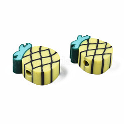 Perline polimero argilla fatto a mano&nbsp;CLAY-S096-002
