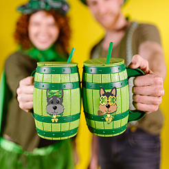 Stanzschablonen zum Thema St. Patrick's Day aus Kohlenstoffstahl&nbsp;DIY-WH0309-3313