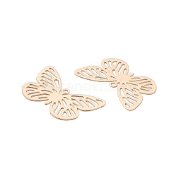 Латунные филигранные подвески&nbsp;KK-B064-07A-KCG