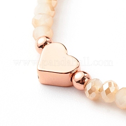 Ensembles de bracelets de perles tressées en fil de nylon&nbsp;BJEW-JB06456