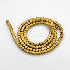 Гальванизировать немагнитных синтетический гематит бисер пряди&nbsp;G-J212D-03