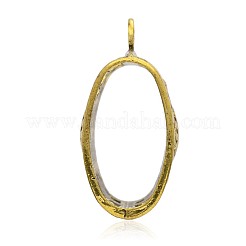 Staffe tubolari in filigrana in stile tibetano&nbsp;PALLOY-J264-08AG