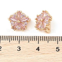 Проставки из латуни и кубического циркония&nbsp;LS-KK-B090-03A-02G