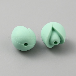 Perles de silicone écologiques de qualité alimentaire&nbsp;LS-SIL-WH0013-47E