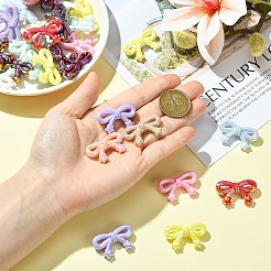 30шт УФ-покрытие непрозрачные акриловые бусины&nbsp;PACR-YW0001-49