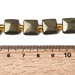 Природного пирита бисер нитей&nbsp;G-Z131-G01-01