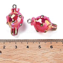 Pendentifs en résine de couleur ab&nbsp;LS-RESI-C051-02I-P