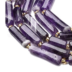 Природный аметист нитей бисера&nbsp;G-D353-A16-01