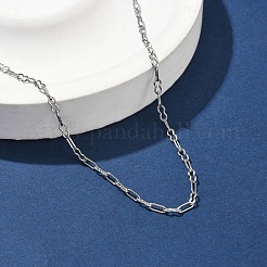 Ожерелья из нержавеющей стали 304 с арахисовыми звеньями для женщин&nbsp;NJEW-U050-03P